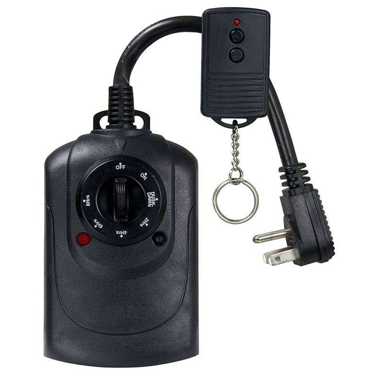 Utilitech Black Remote Control in the Lamp & Light Controls