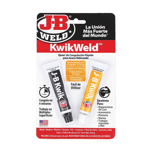 J-B Weld, Soldadura en Frio Epoxica de Dos Partes, 8276SPA, 57gr.