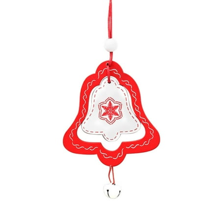 

Coopserbil Christmas Ornaments Wood Tree Decorations Wooden Hanging Crafts Ornaments Gift Tags Decor Red Rose Chandelier Crystals Gnomes Christmas Decorations Set