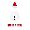 thumbnail image 3 of Aurorax Snowman Porch Goose Outfit 19 inch,Goose Clothes for Cement Goose Porch Goose 23"/17",Funny Red Christmas Porch Goose Accessories for Outdoor Lawn Yard, 3 of 6