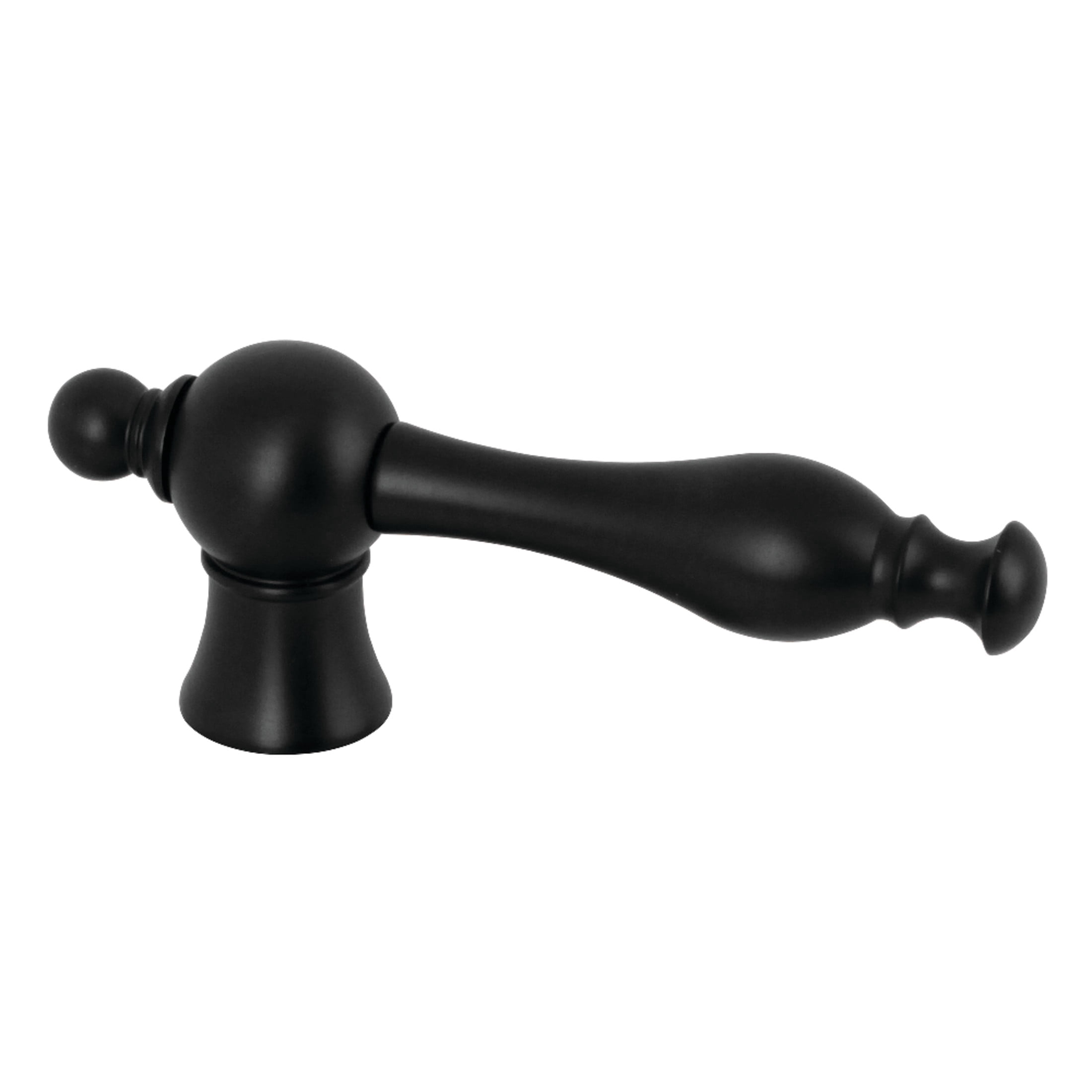 Kingston Brass KTNLS0 Naples Side Mount Toilet Tank Lever, Left/Right Installation in Matte Black