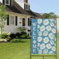 thumbnail image 4 of Spring Summer Daisy Garden Flag 28x40 Inch Double Side for Outdoor Courtyard Garden Decor Flowers Welcome Holiday Flag for Outside Decoration, 4 of 6