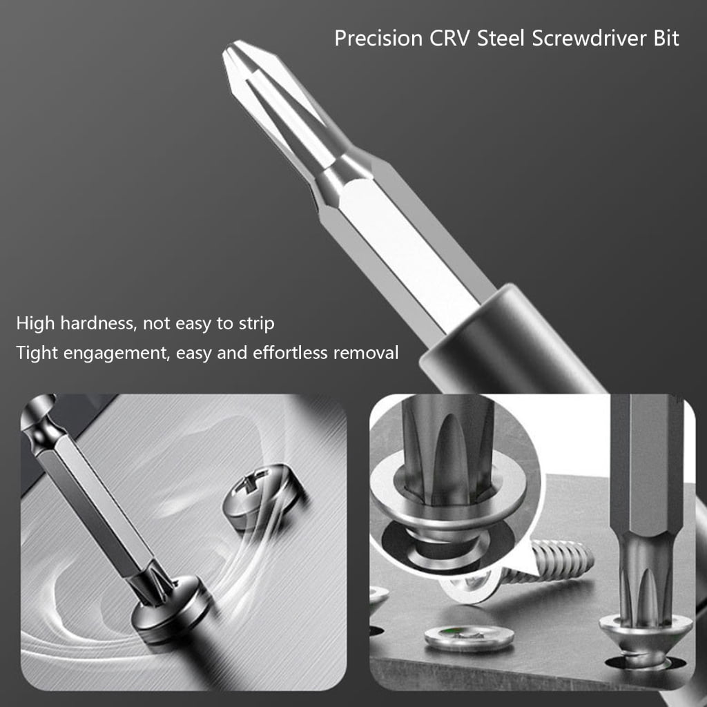 Ergonomic 152 Piece Professional Screwdriver Set Portable Repair Tool Organizers