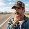 thumbnail image 6 of Clearance! Retired Truck Driver Hat for Men, Funny Adjustable Mesh Back Breathable Baseball Hat Gifts for Retired Truckers & Dad (2PC), 6 of 6