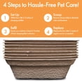 thumbnail image 4 of Animaru Large, Sturdy Disposable Cat Litter Box (8 Pack), 4 of 7