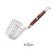 thumbnail image 2 of Yuarrent Cesta de acero inoxidable, colador de polvo, freidora de fideos, cesta para freír patatas fritas con mango de madera, colador de Cocina y Comedor 12.5 CM, 2 of 6