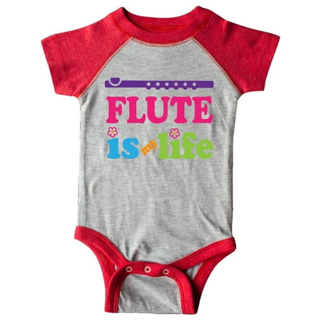 

Inktastic Flute Music Band Gift Gift Baby Girl Bodysuit