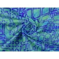 thumbnail image 6 of oneOone Rayon Teal Blue Fabric Batik Sewing Material Print Fabric By The Yard 56 Inch Wide, 6 of 6
