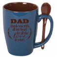 thumbnail image 1 of Dexsa 191007 15 oz Dad Thank You with All Spoon Mug, 1 of 1