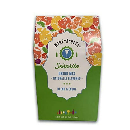 Wine-A-Rita Seorita Margarita Frozen Cocktail Mix, 12 Ounce Pack, Makes 72 Ounces