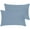 Lake Blue, variant on Royale Linens Body Pillow Cover - Double Brushed 1800 Microfiber - 20"x54" with Hidden Zipper Closure - Wrinkle & Fade Resistant - Super Soft Body Pillowcase 2 Pack (White, Pack of 2)