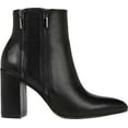 thumbnail image 3 of Womens Fergie Enigma Zip Up Heeled Ankle Boots, Black, 3 of 7