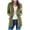 Army Green, variant on Women's Cable Knit Cardigan Open Front Button Down Boyfriend Sweater