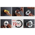 thumbnail image 5 of Bathroom Mirror Makeup Mirror Wall Type Cosmetology Magnifier Extensible Double Face Mirror 8 inch, 5 of 5