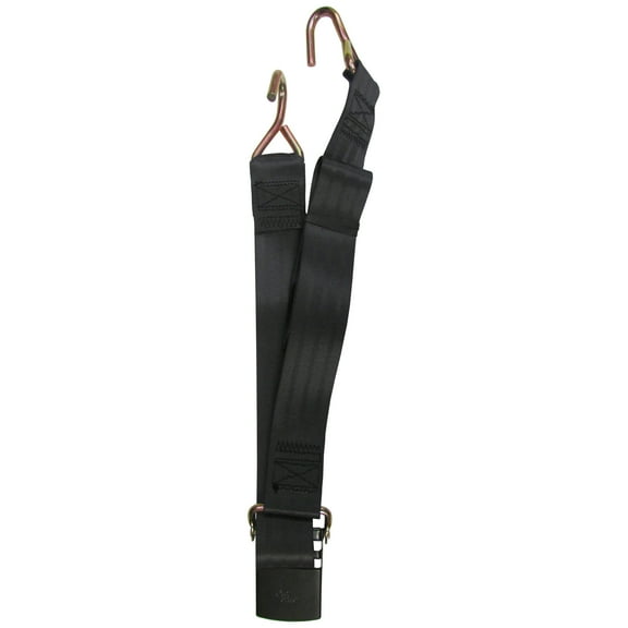 STAR BRITE 2 Gunwale Tie Down With Quick Release Buckle & J Hook Ends