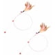 thumbnail image 1 of Juguetes para gatos con plumas y varita para gatos, juego de 2 juguetes para gatos con forma de pluma, 1 of 5