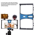 thumbnail image 3 of Smartphone Video Rig, Handheld Width Adjustable Smartphone Video Cage 1/4 Screw Interface Fluent Video 1.7-4.3inch Comfortable  for Phone, 3 of 7
