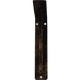 thumbnail image 3 of Ekena Millwork 1 1/2"W x 5 1/2"D x 8"H Nevio Wrought Iron Bracket, (Single center brace), Antiqued Bronze, 3 of 7