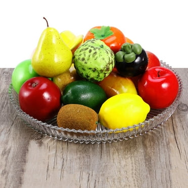 HOMEMAXS Lifelike Fruit Photo Props for Taking Pictures Made of Plastic Black Color Great Educational Tool 6.5 Inches