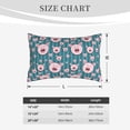 thumbnail image 4 of Rateoe Funny Pig Faces Pattern Pillow Covers with Invisible Zipper(Pillows are not Included) Standard Pillowcases-16"x24", 4 of 6