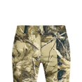 thumbnail image 4 of Grblisyd Girls Flare Leg Uniform Pants High Waist Fashion Camo Maple Leaf Print Bell Bottoms With Button and Pockets, 4 of 6