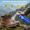 thumbnail image 3 of Spray impermeabilizante para calzado Coklean 460 ml, repelente nanotecnológico, 3 of 9