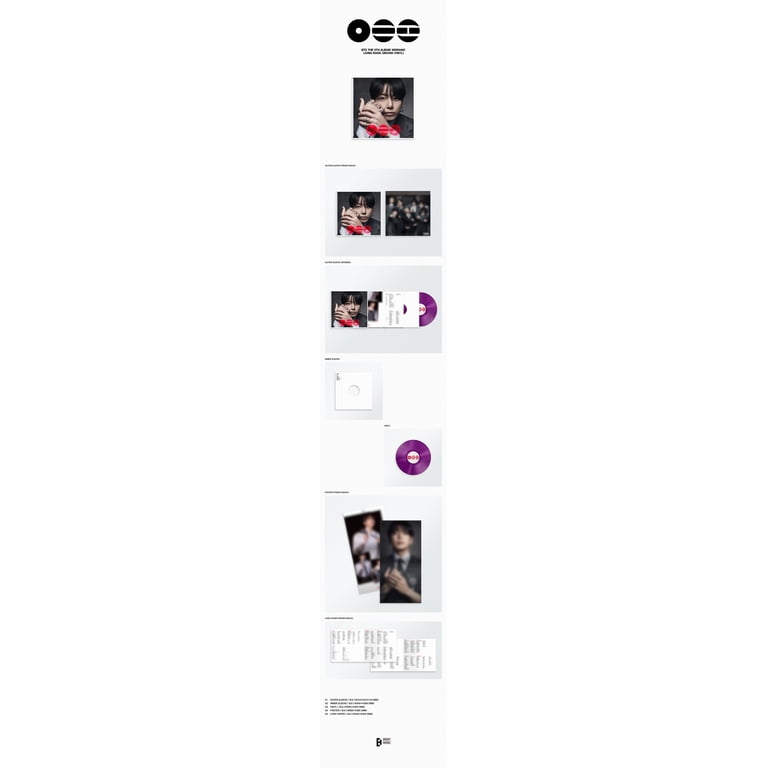 BTS - [ARIRANG] 5th Album STANDARD VINYL JUNG KOOK ORCHID Version