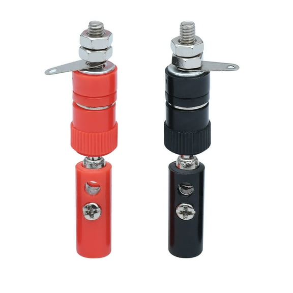 FRCOLOR  10 Pairs Female Banana Plug Socket Insulated Connectors