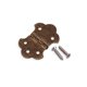 thumbnail image 1 of Guitarras Bisagra 3 cuerdas Professional Pre-perforado Equipo musical de bronce de bronce Componentes de la pieza Accesorios con tornillos de montaje Inevent OD010909-00, 1 of 7