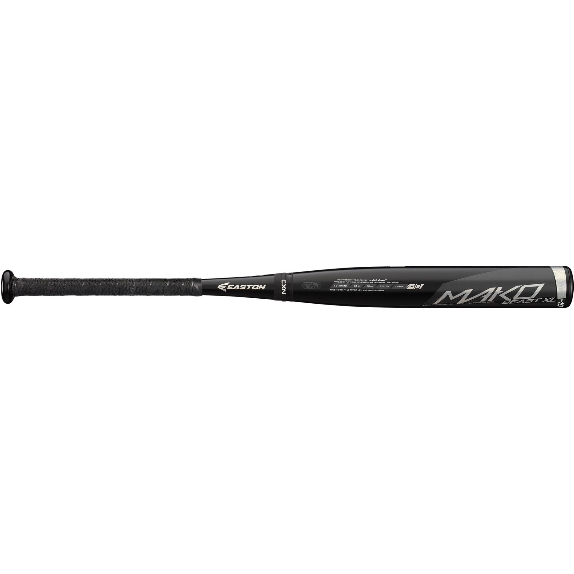 2017 Easton MAKO BEAST XL Youth Baseball Bat: YB17MK10 - Walmart.com