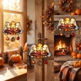 thumbnail image 4 of Halloween Sun Catcher for Window Hanging, Ghost Pumpkin 15cm Acrylic Suncatcher for Windows, Fall Thanksgiving House Warming Gift for Family Friends by MPOISVA, 4 of 6