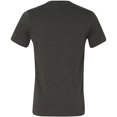 thumbnail image 4 of Bella Canvas Mens Jersey V-Neck Tee, XS, Dark Grey Heather, 4 of 5