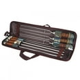 thumbnail image 1 of Barbecue Utensil,7Pcs Set Stainless Steel Roasting Stick Barbecue Tool Cutting-Edge Features, 1 of 14