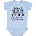thumbnail image 3 of Inktastic Vet Tech Mom Veterinary Technician Girls Baby Bodysuit, 3 of 5