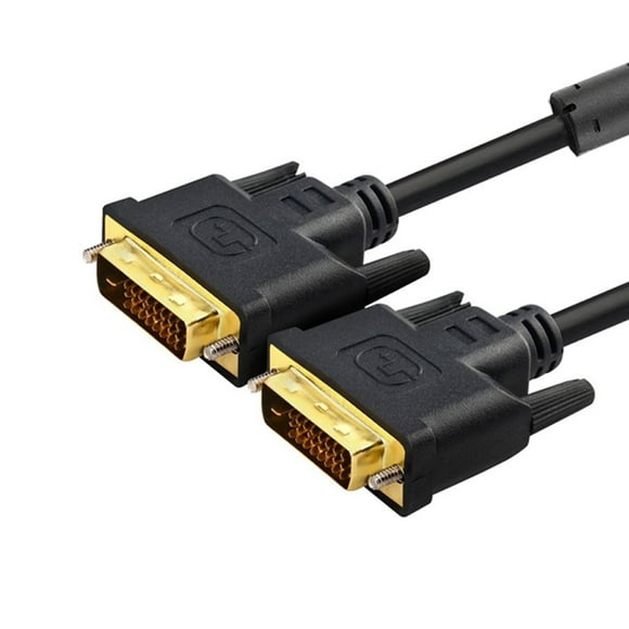 axGear DVI Cable DVI 24+1 DVI-D Dual Link MM Video Display Monitor Wire 5m 15Ft