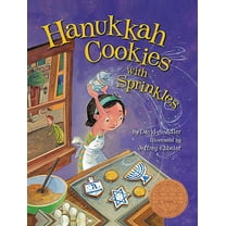 Hanukkah Cookies with Sprinkles, (Hardcover)