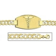 thumbnail image 2 of 14K Gold Medical ID Bracelet W/ Curb Chain - 8 Inch, 2 of 2