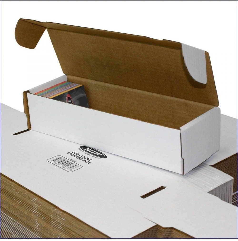 FREE SHIPPING 660 Count 50 BCW Storage Boxes 