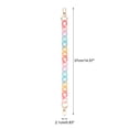 thumbnail image 2 of Unique Bargains 1 Pc Durable Handbag Chain Strap 14.57" Colorful Acrylic, 2 of 5