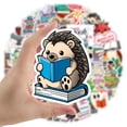 thumbnail image 2 of Paquete de pegatinas para libros de lectura, 50 unidades, calcomanías estéticas de vinilo, 2 of 2