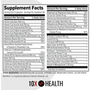 10X Health Optimize - Methylated Multivitamin, 90 Capsules
