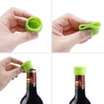thumbnail image 3 of 10 tapones de silicona reutilizables para botellas de vino, para mantener la frescura., 3 of 7