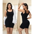 thumbnail image 5 of MANIFIQUE Women's Shaping Mid-Thigh Bodysuit Tummy Control Shapewear Body Shaper, 5 of 6