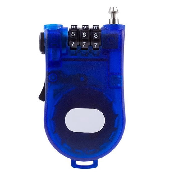 BIBABLYKE Bicycles Helmets Wire Lock Kids Bikes Helmets Cable Lock Cycling Helmets Combination Password Lock Bicycles Code Lock