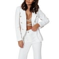 thumbnail image 2 of Women'S Two Piece Suits - Business Blazer Pants Suit Set, Professional Work Outfit for Office White XXXL, 2 of 9