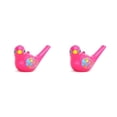 thumbnail image 2 of serony Water Bird Whistle Bath Musical Swim Interesting Learning Educational DIY Realistic Hanging Party Favors Children rose red 2Set, 2 of 6