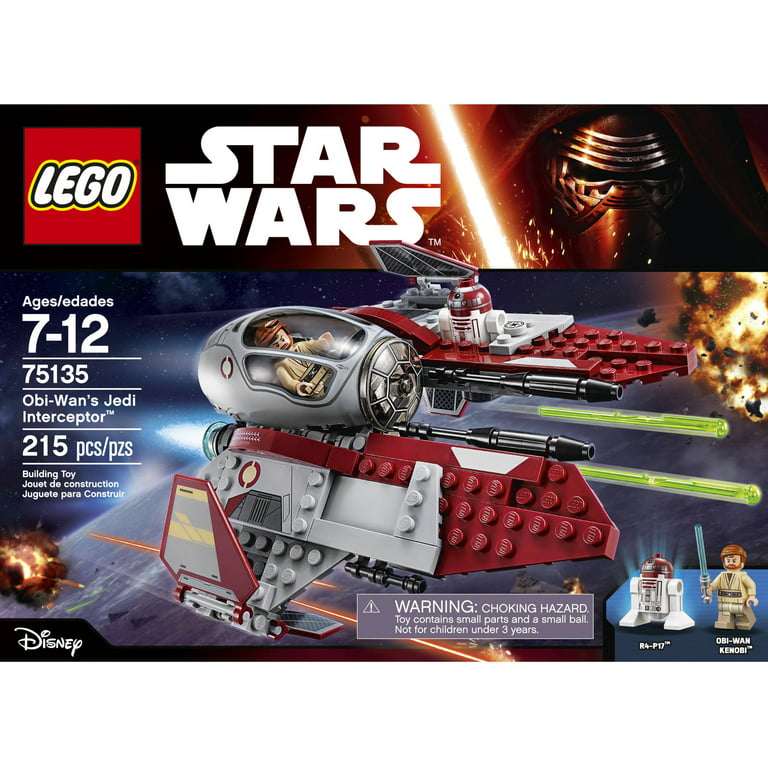 LEGO Star Wars Obi-Wan's Interceptor, 75135 - Walmart.com