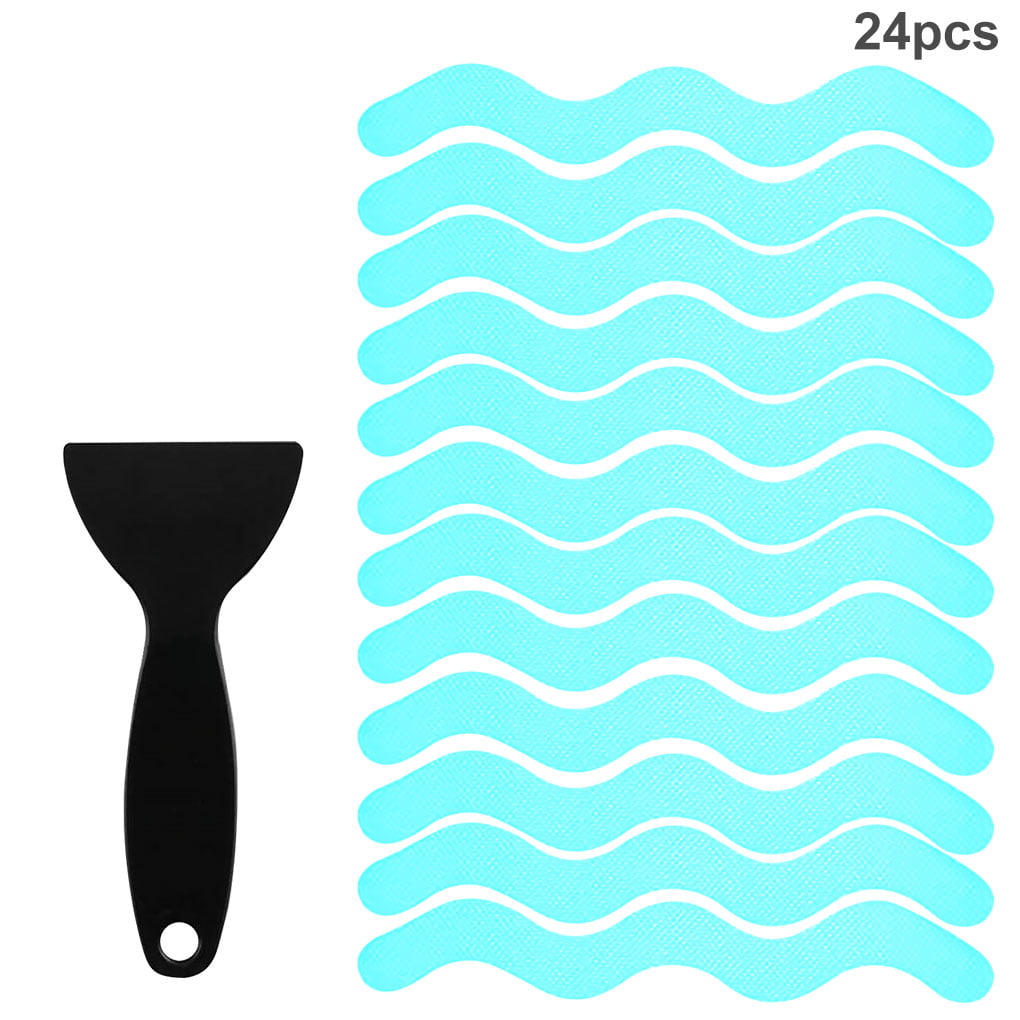Details about   24pcs Bathtub Anti-slip Strips Non-slip Stickers Non-slip Decals 