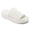 White, variant on Bocca women Knit Platform Sandals White Open Toe 1.8 inch Slide Sandals 9M