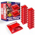 thumbnail image 2 of 20 Pack Commercial Reflective Road Pavement and Driveway Marker (Red), 2 of 4